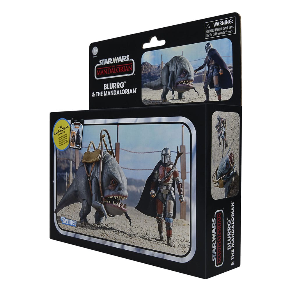 Star Wars: Obi-Wan Kenobi Vintage Collection Action Figure 2-Pack Blurrg & The Mandalorian 10 cm 5010996254702