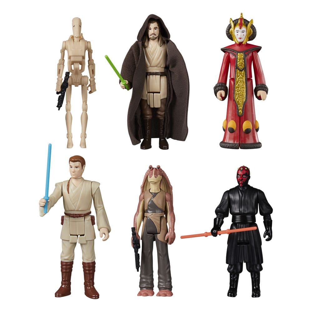 Star Wars Episode I Retro Collection Action Figures The Phantom Menace Multipack 10 cm 5010996254689