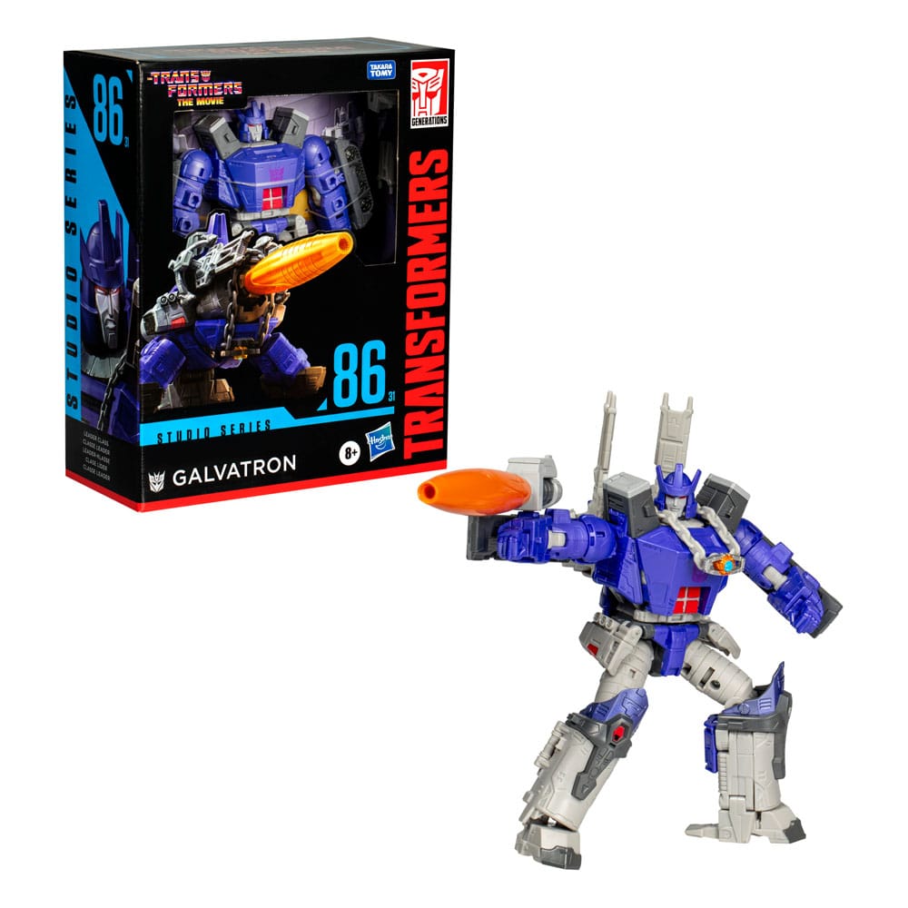 The Transformers: The Movie Studio Series Leader Class Action Figure Galvatron 22 cm 5010996307897