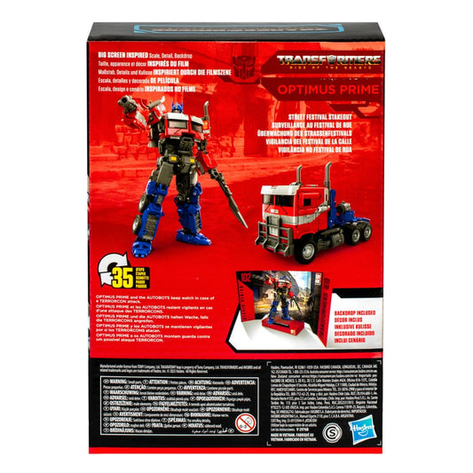 Transformers: Rise of the Beasts Generations Studio Series Voyager Class Action Figure Optimus Prime 17 cm 5010996307958