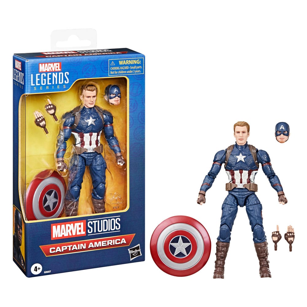 Avengers: Endgame Marvel Legends Action Figure Captain America 15 cm 5010996282668