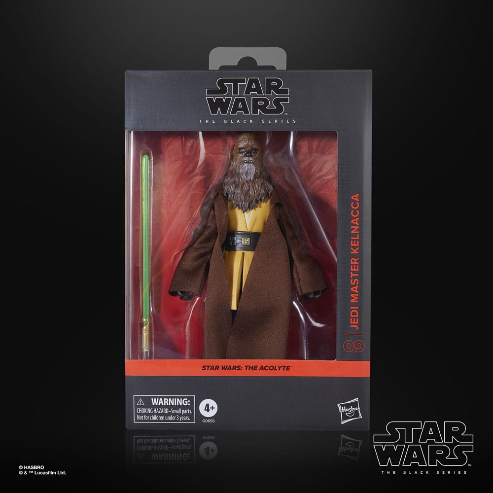 Star Wars: The Acolyte Black Series Action Figure Jedi Master Kelnacca 15 cm 5010996282095