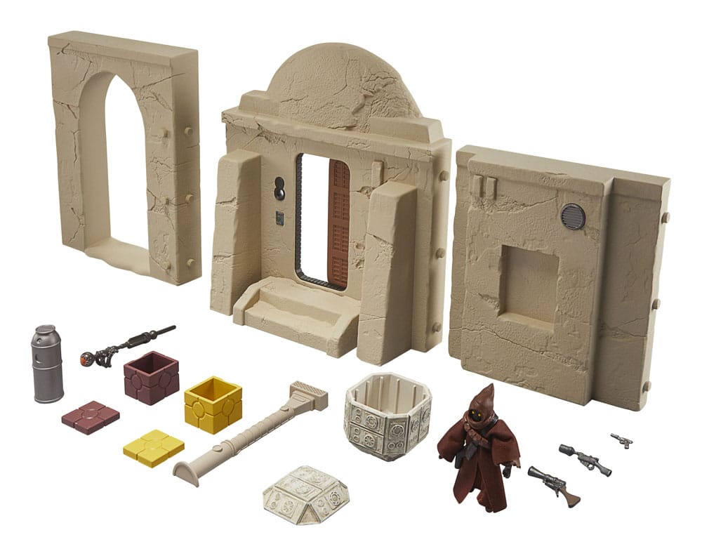 Star Wars Episode IV Vintage Collection Playset Streets of Mos Eisley with Jawa Action Figure 5010996282156