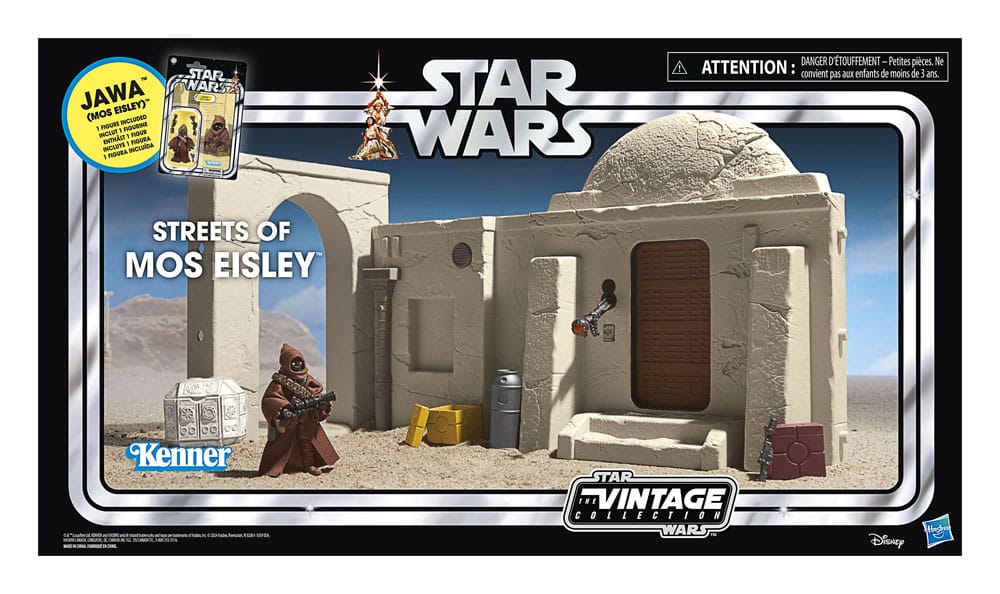 Star Wars Episode IV Vintage Collection Playset Streets of Mos Eisley with Jawa Action Figure 5010996282156