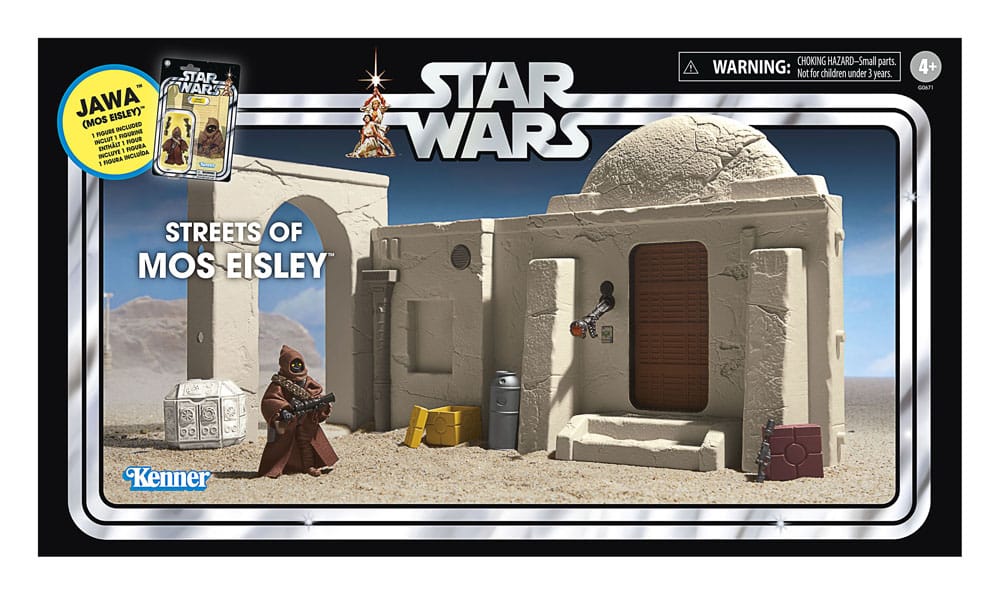 Star Wars Episode IV Vintage Collection Playset Streets of Mos Eisley with Jawa Action Figure 5010996282156