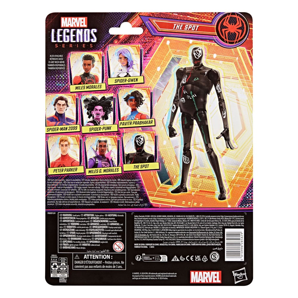 Spider-Man: Across the Spider-Verse Marvel Legends Action Figure The Spot 15 cm 5010996285829