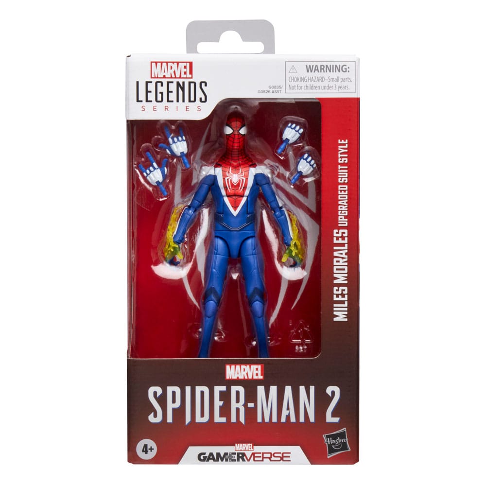 Spider-Man 2 Marvel Legends Gamerverse Action Figure Miles Morales (Upgraded Suit Style) 15 cm 5010996300508