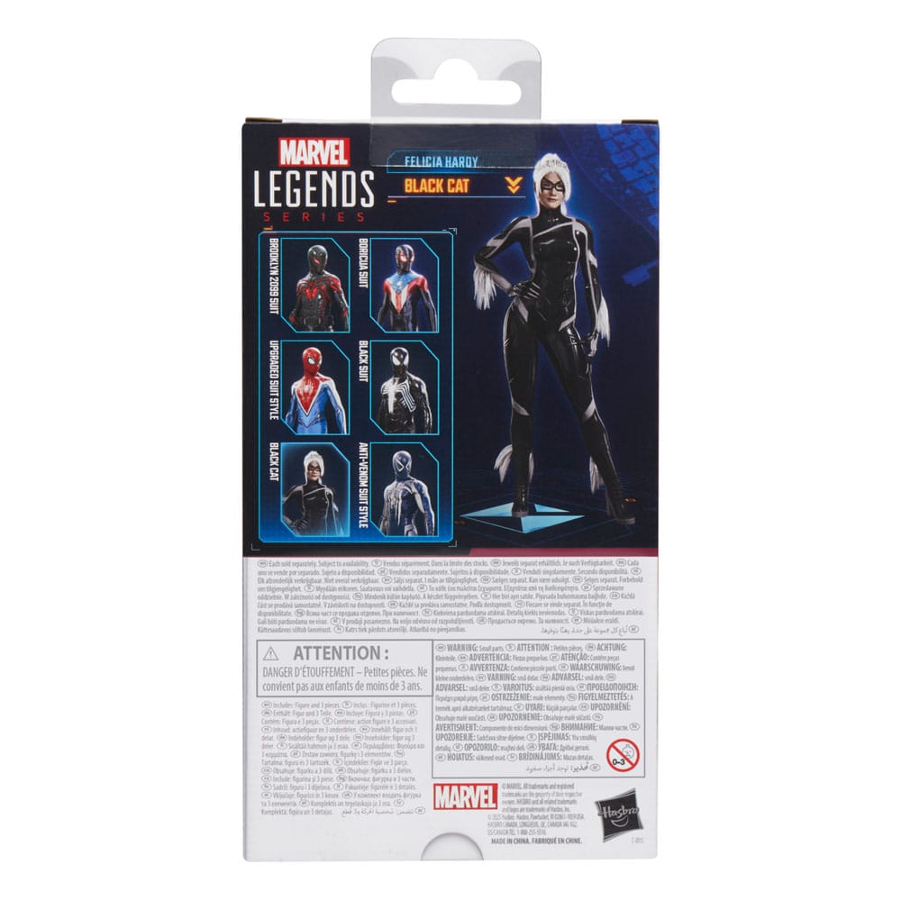 Spider-Man 2 Marvel Legends Gamerverse Action Figure Felicia Hardy (Black Cat) 15 cm 5010996300539