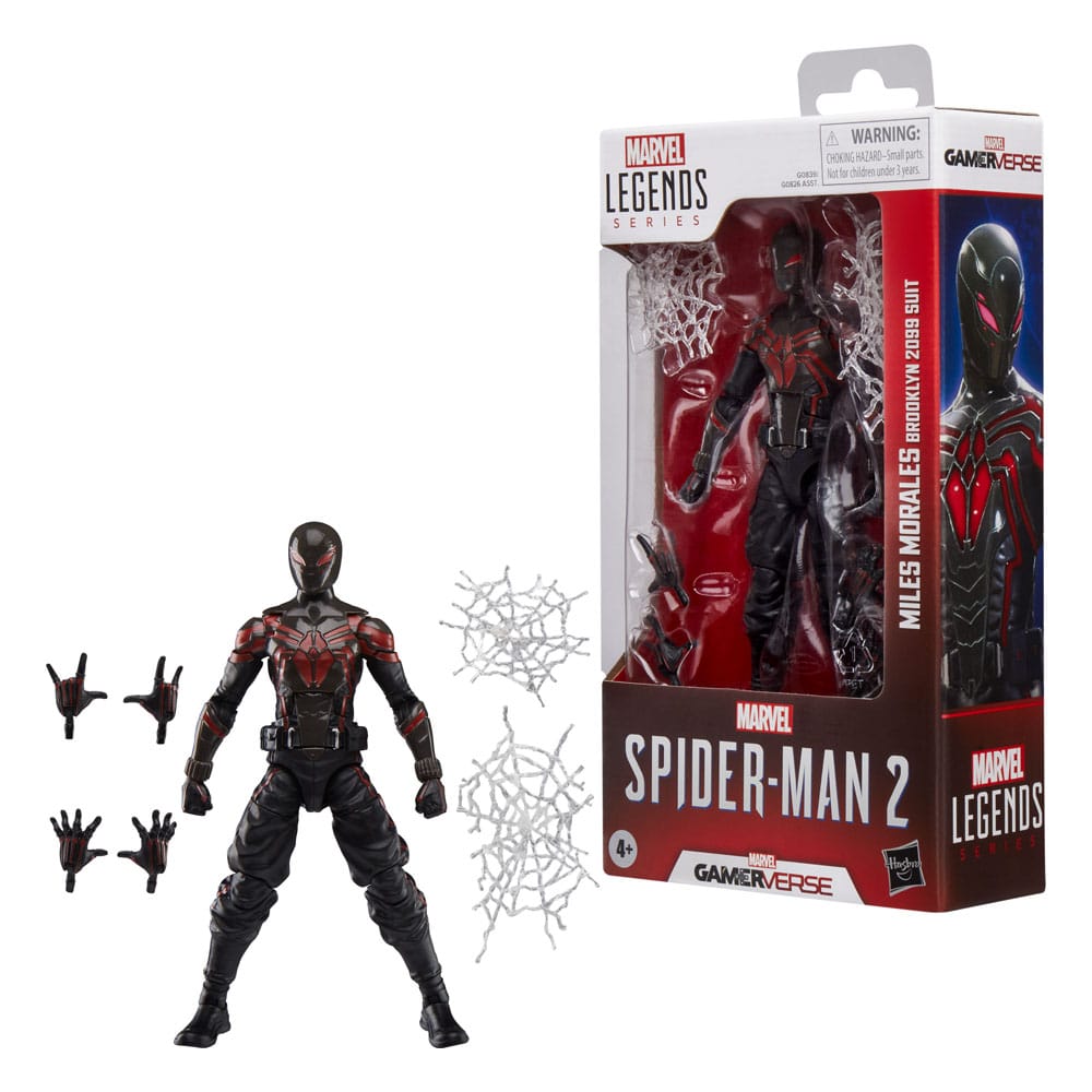 Spider-Man 2 Marvel Legends Gamerverse Action Figure Miles Morales (Brooklyn 2099 Suit) 15 cm 5010996300546