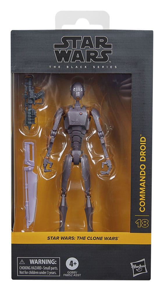 Star Wars: The Clone Wars Black Series Action Figure Commando Droid 15 cm 5010996280756