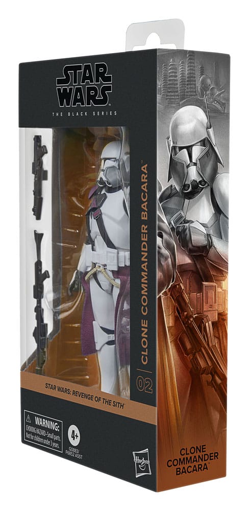 Star Wars Episode III Black Series Action Figure Commander Bacara 15 cm 5010996280770