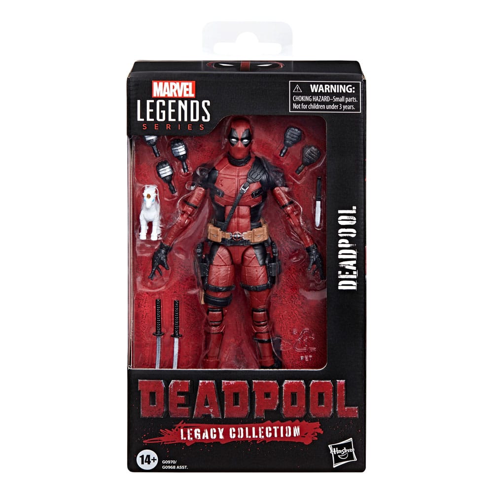 Deadpool Legacy Collection Marvel Legends Action Figure Deadpool 15 cm 5010996267252