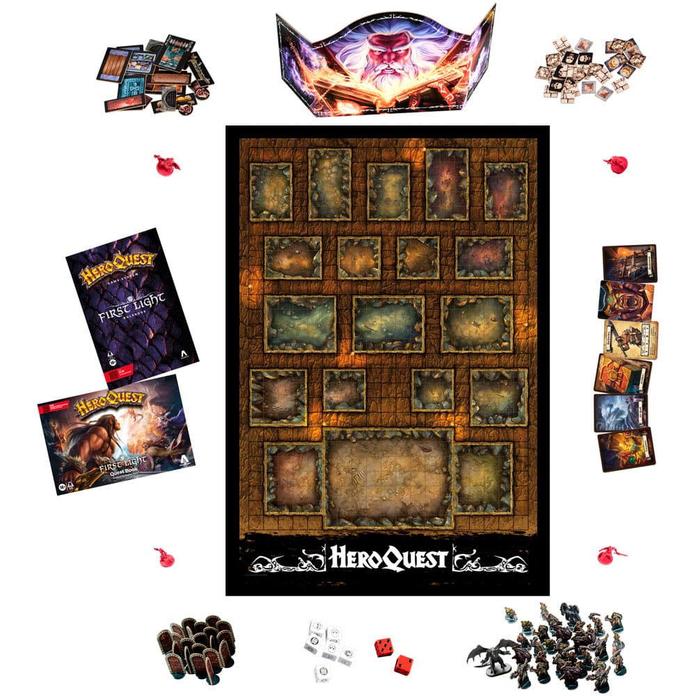 HeroQuest Board Game First Light *English Version* 5010996280602