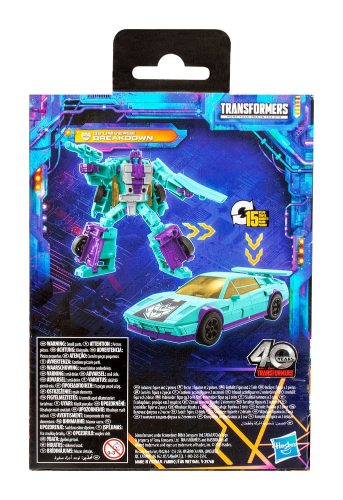 Transformers Generations Legacy United Deluxe Class Action Figure G2 Universe Breakdown 14 cm 5010996285324