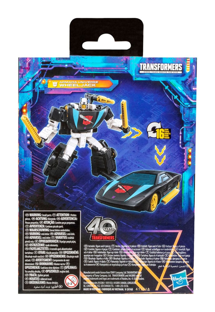 Transformers Generations Legacy United Deluxe Class Action Figure Armada Universe Wheeljack 14 cm 5010996285300