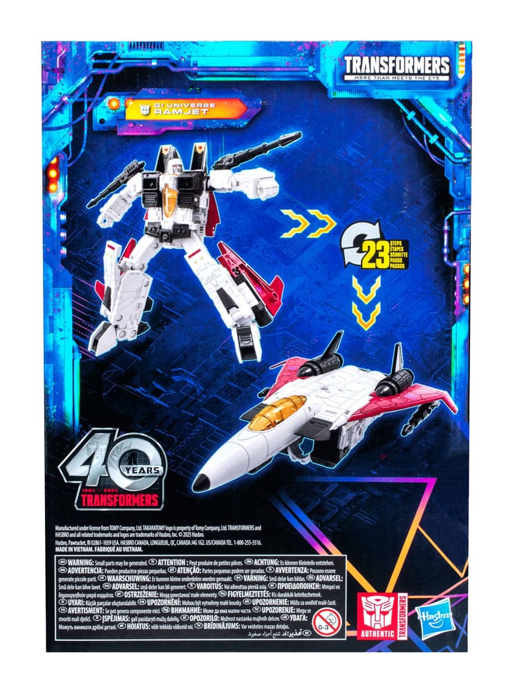 Transformers Generations Legacy United Voyager Class Action Figure G1 Universe Ramjet 18 cm 5010996285294