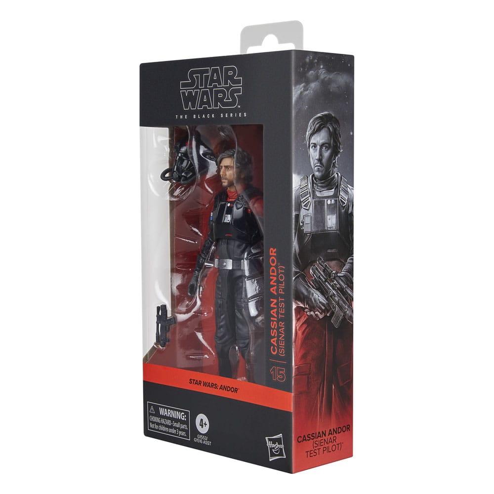 Star Wars: Andor Black Series Action Figure Cassian Andor (Sienar Test Pilot) 15 cm 5010996298096