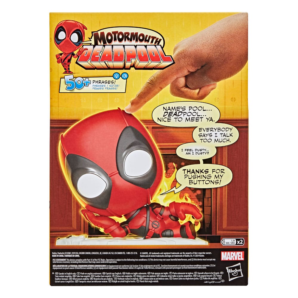 Marvel Electronic Figure Motormouth Deadpool 13 cm 5010996293602