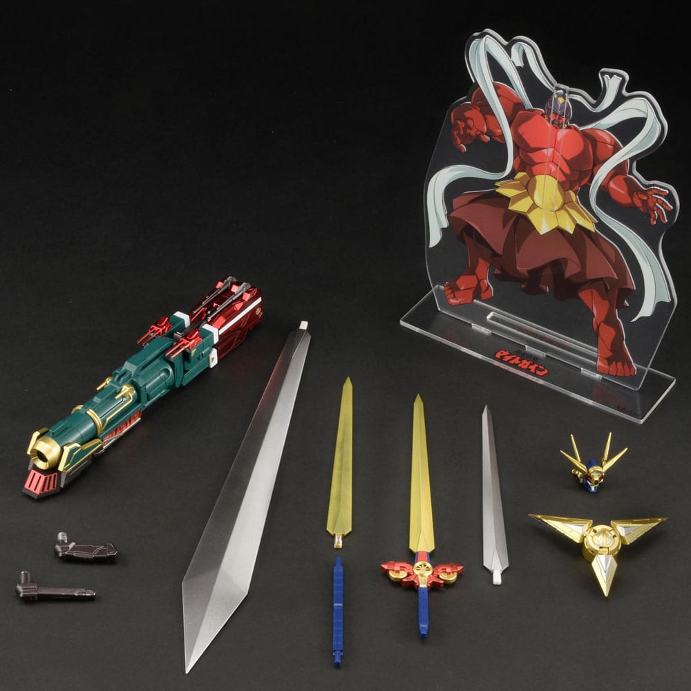 Amakuni Kizin Diecast Action Figure Accessory Set Option Parts Set Great Might Gaine 4981932521909