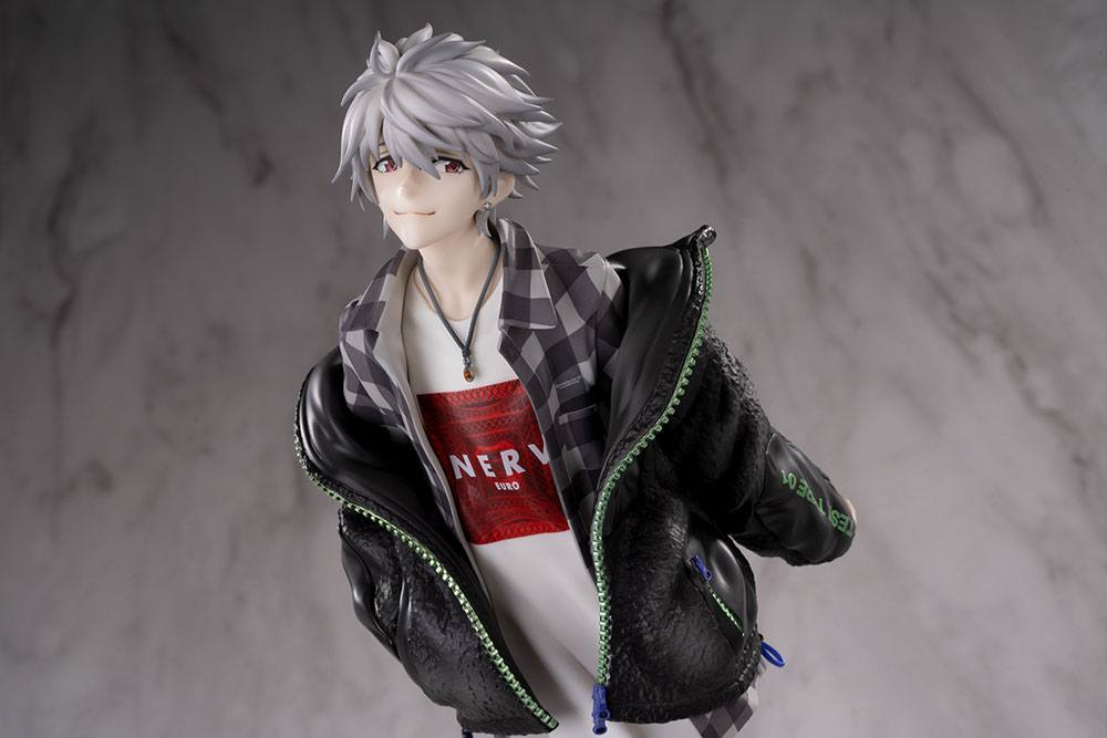 Neon Genesis Evangelion PVC Statue 1/7 Kaworu Nagisa Ver. Radio Eva Part 2 Original Color 25 cm 4573451878673