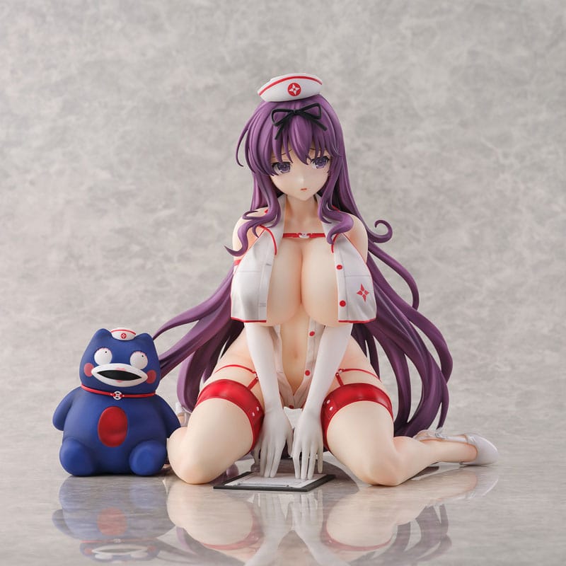 Shinobi Master Senran Kagura: New Link PVC Statue 1/4 Murasaki: Sexy Nurse Ver. 23 cm 4570157166912