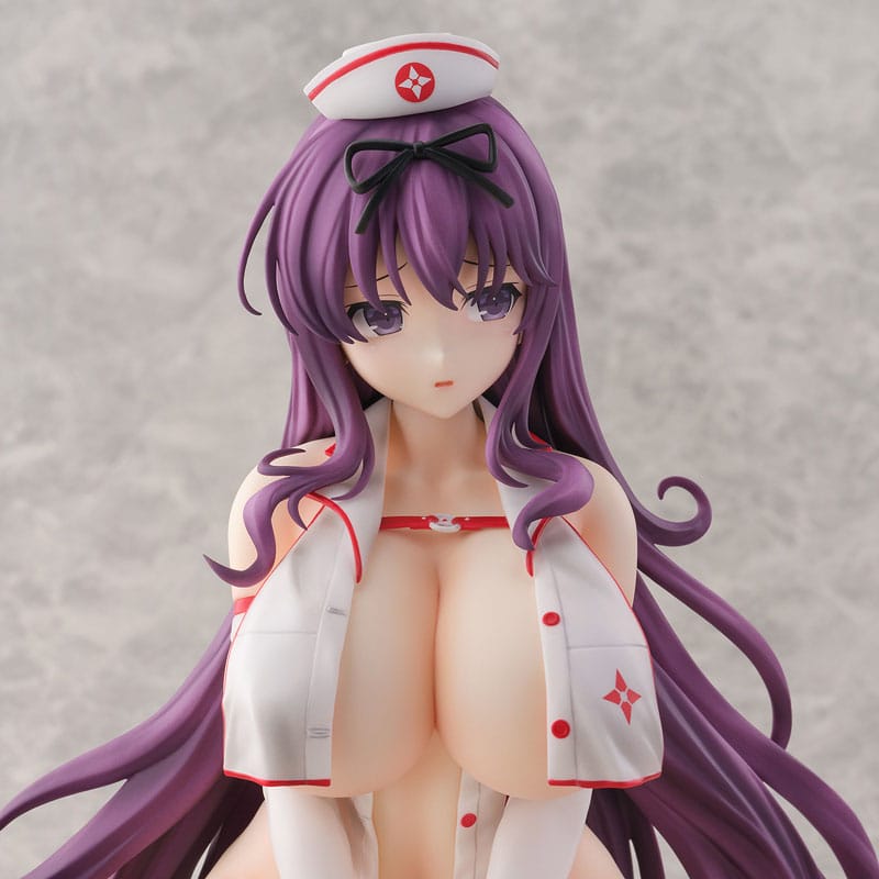 Shinobi Master Senran Kagura: New Link PVC Statue 1/4 Murasaki: Sexy Nurse Ver. 23 cm 4570157166912