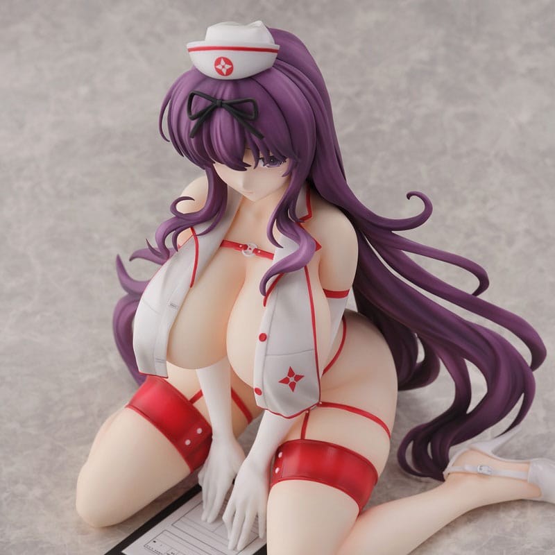 Shinobi Master Senran Kagura: New Link PVC Statue 1/4 Murasaki: Sexy Nurse Ver. 23 cm 4570157166912