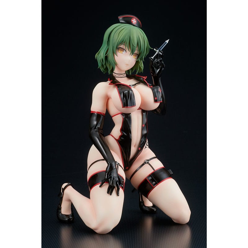 Shinobi Master Senran Kagura: New Link PVC Statue 1/4 Hikage Dark Sexy Nurse Ver. 26 cm 4589691217028