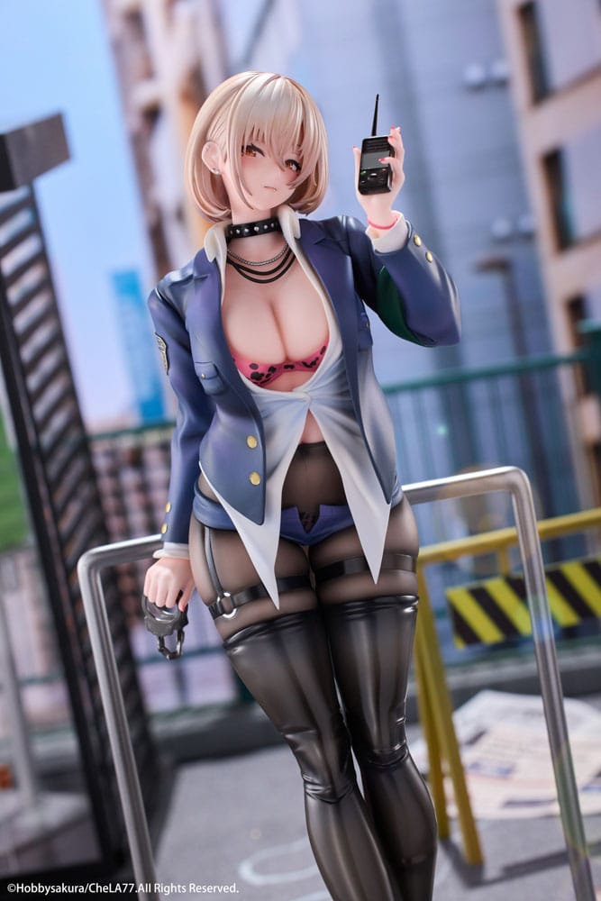 Original IllustrationPVC Statue 1/6 Naughty Police Woman Illustration by CheLA77 27 cm 6974982160417