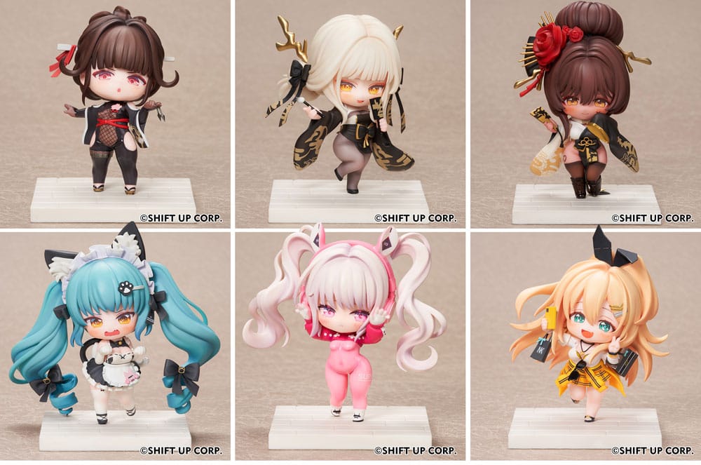 Goddess of Victory: Nikke SAC Series Mini Figures 6-Pack Chibi 10 cm 6974982160691