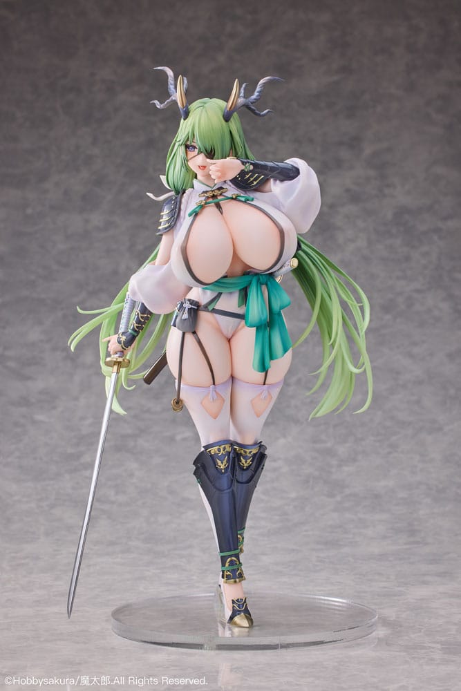 Original Character PVC Statue 1/6 Dokuganryu-chan Illustrated by Mataro 30 cm 6974982160783