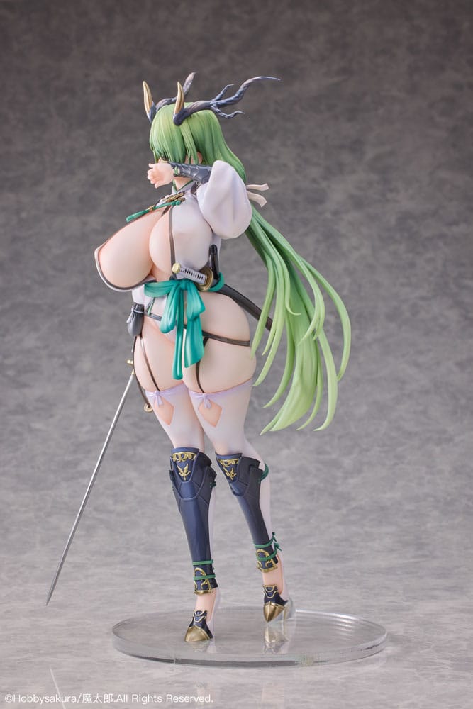 Original Character PVC Statue 1/6 Dokuganryu-chan Illustrated by Mataro 30 cm 6974982160783