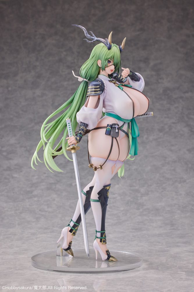 Original Character PVC Statue 1/6 Dokuganryu-chan Illustrated by Mataro 30 cm 6974982160783