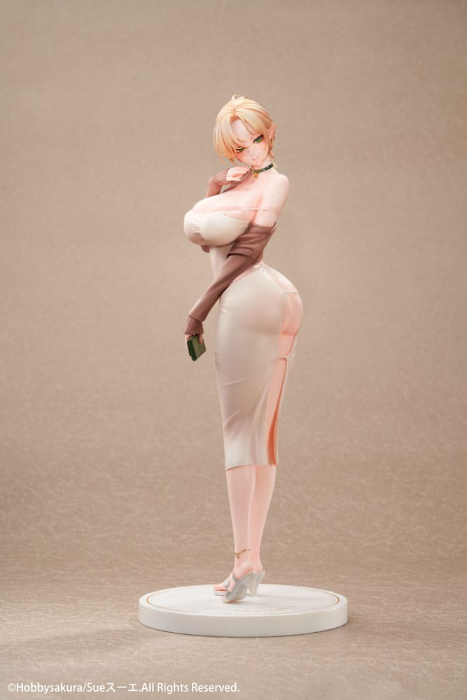 Original Character PVC Statue 1/7 Hitozuma Elf Illustration by Sue Deluxe Edition 26 cm 6974982161056