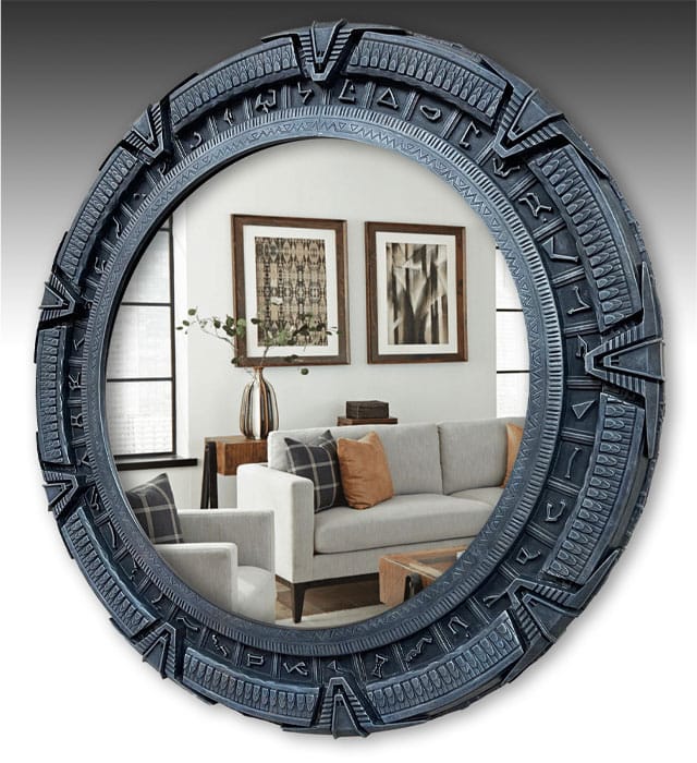 Stargate Wall Mirror 50 cm 0798118011789