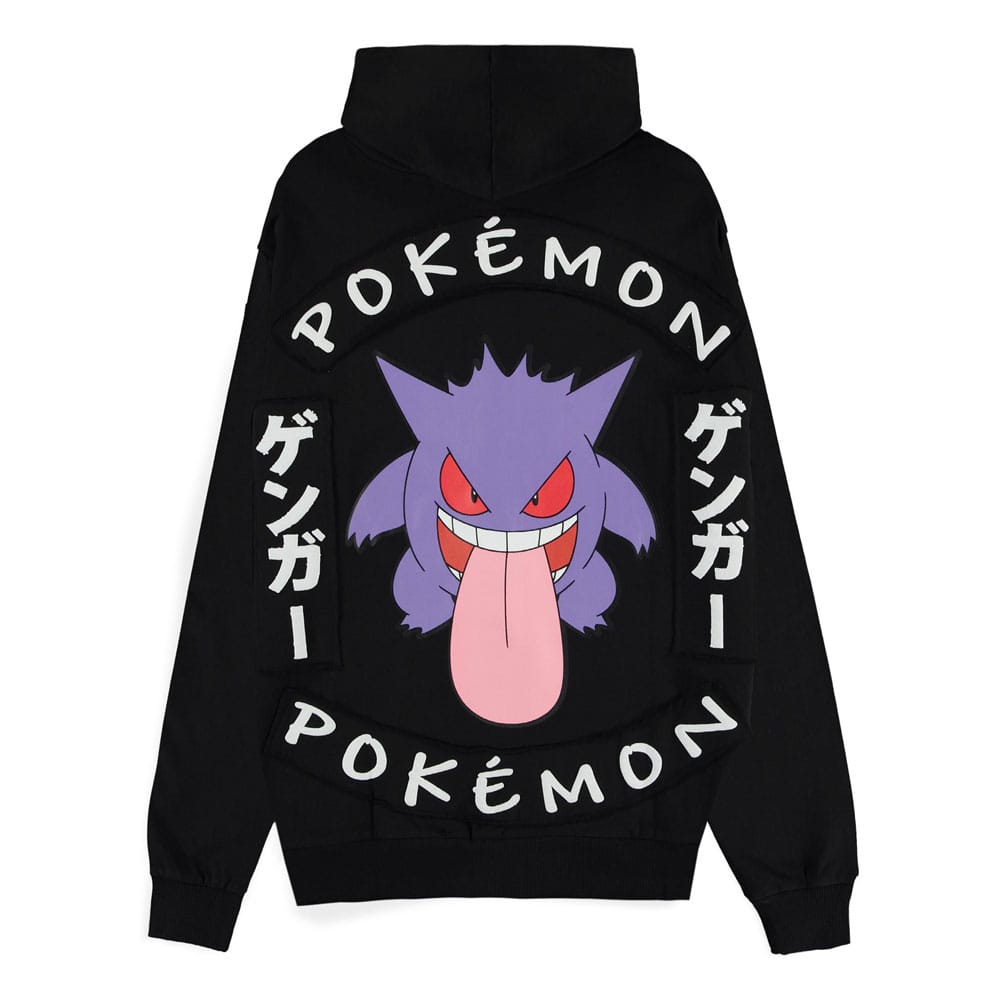 Pokémon Zipper Hoodie Gengar Locked Up Size S 8718526218824