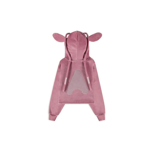 Lilo & Stitch Cropped Hooded Sweater Angel Size S 8718526677669