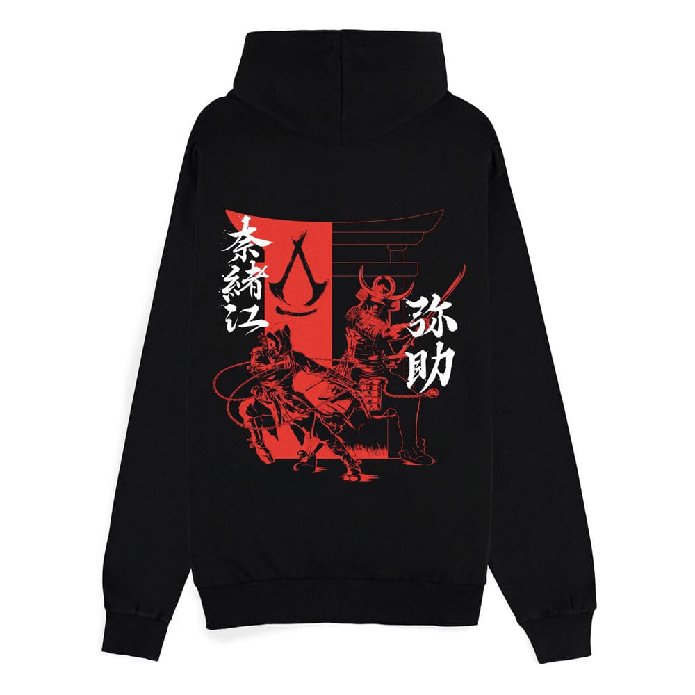 Assassin´s Creed Shadows Zipper Hoodie Two Tone Kanji Size S 8718526215717