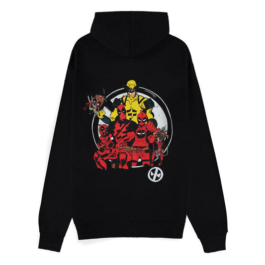 Deadpool Zipper Hoodie Sweater Family Portrait Size XL 8718526213522