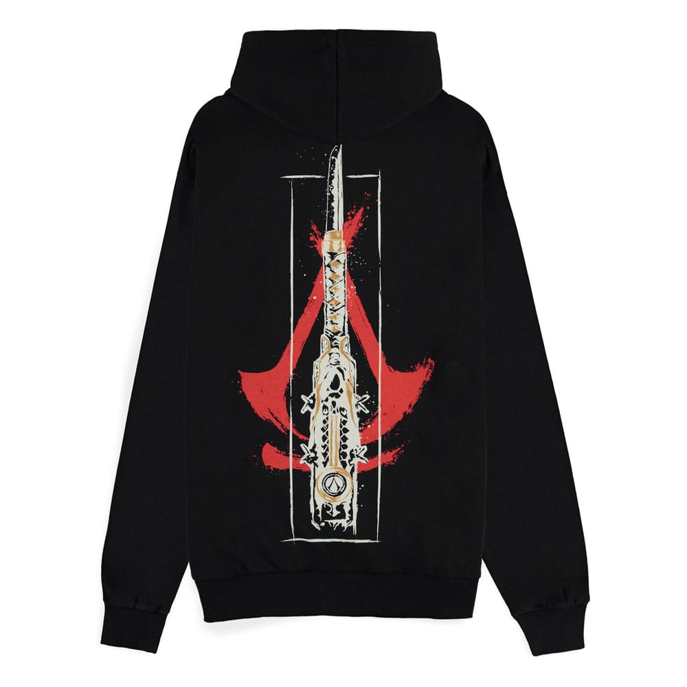 Assassin´s Creed Shadows Zipper Hoodie Hidden blade Size S 8718526215618