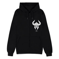 Diablo IV Zipper Hoodie Sweater Barbarian Sigil Size S 8718526182590