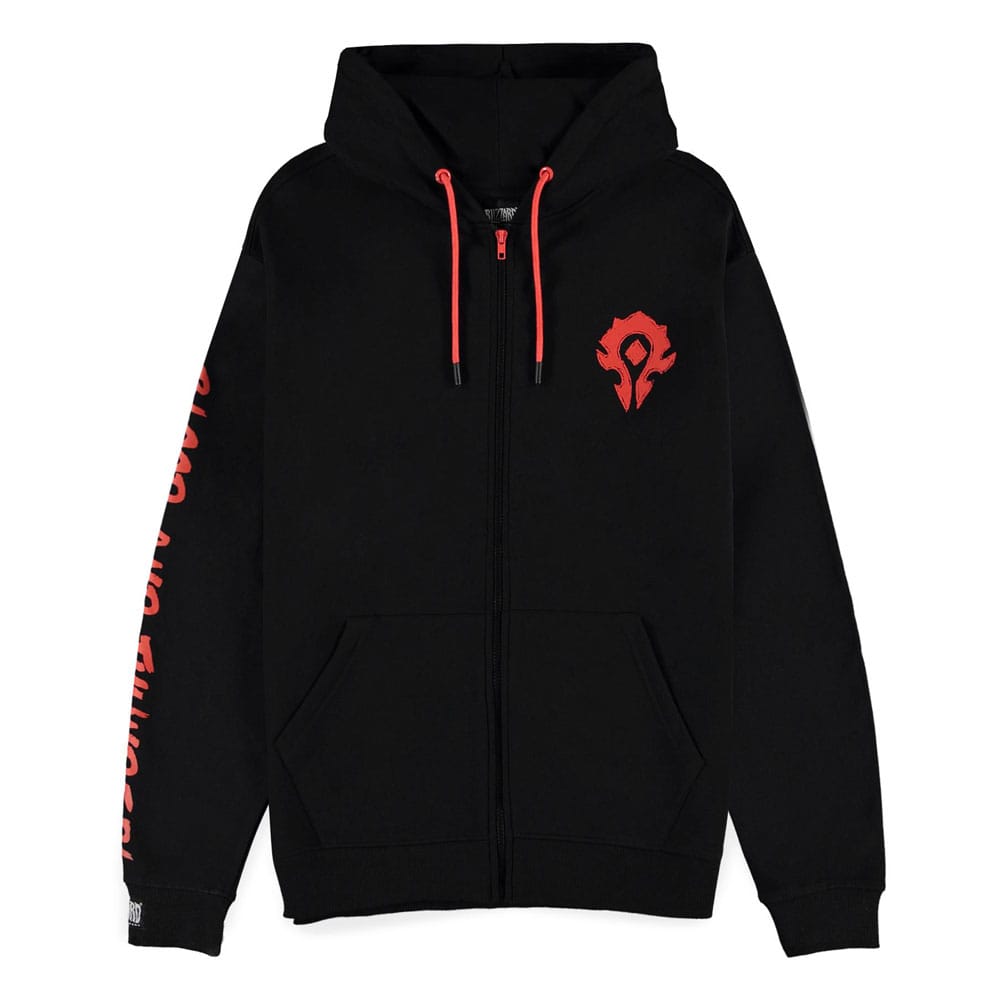 World of Warcraft Zipper Hoodie Blood & Thunder Size S 8718526397994