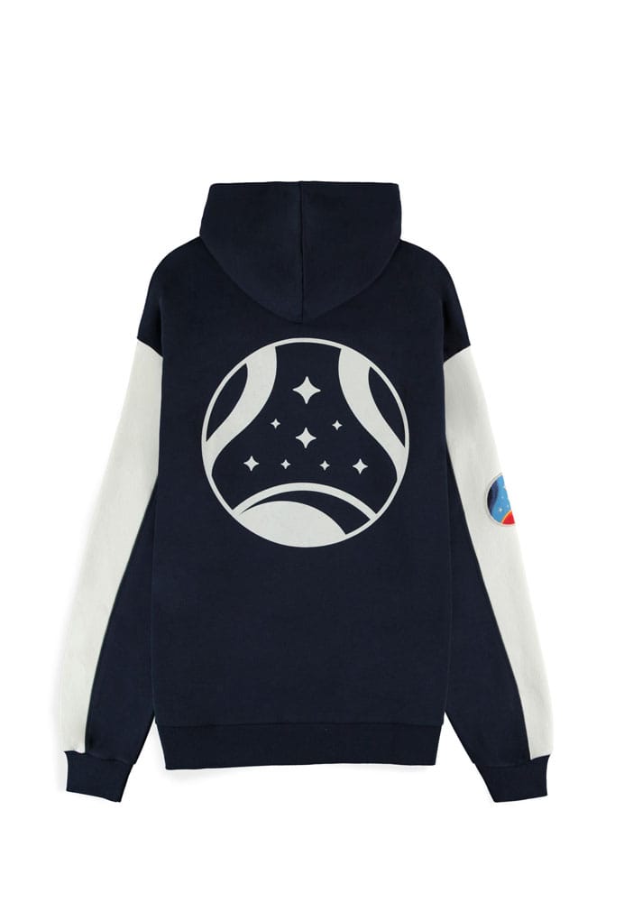 Starfield Zipper Hoodie Monochrome Emblem Size M 8718526401110