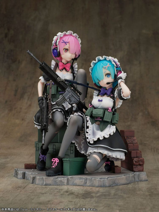 Re:Zero Starting Life in Another World PVC Statue 1/7 Ram Military Ver. 20 cm 4580736409194