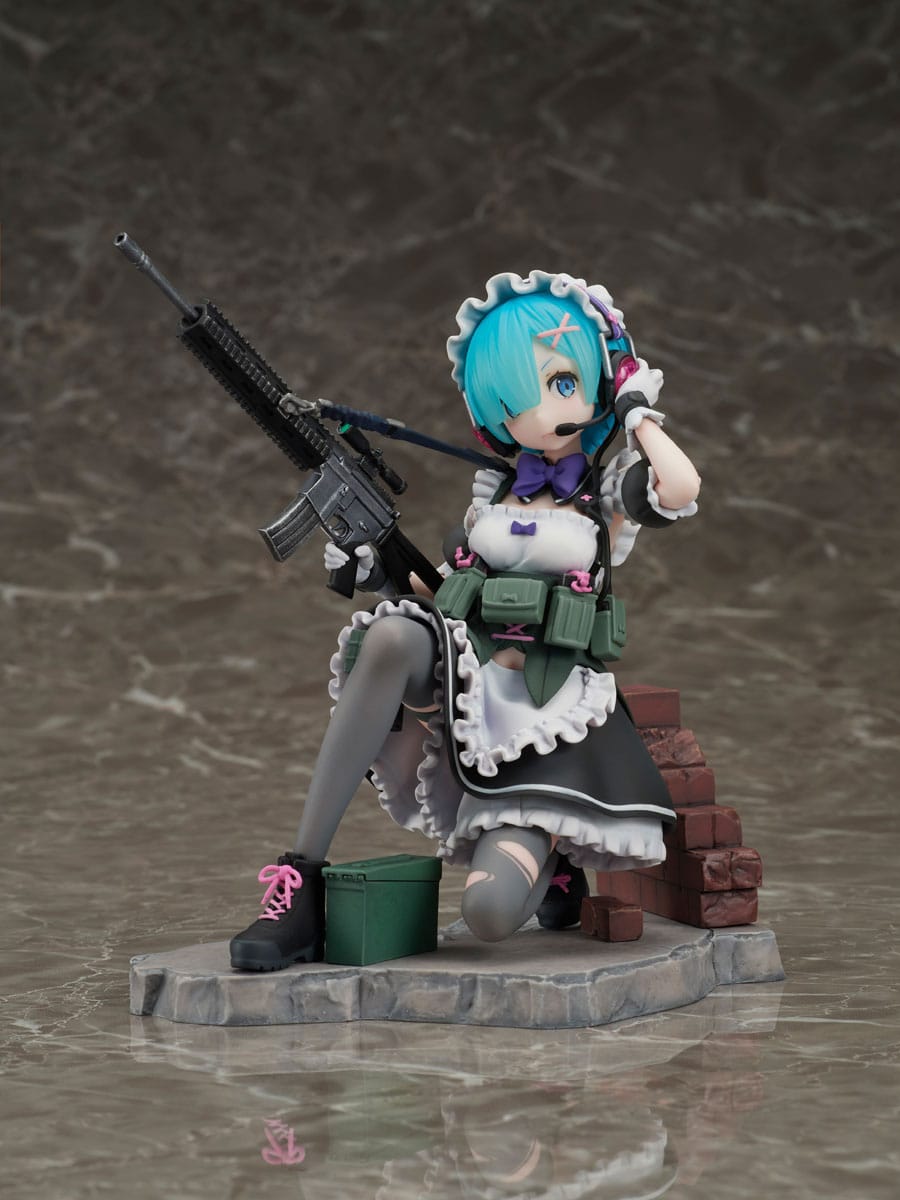 Re:Zero Starting Life in Another World PVC Statue 1/7 Rem Military Ver. 16 cm 4580736409200