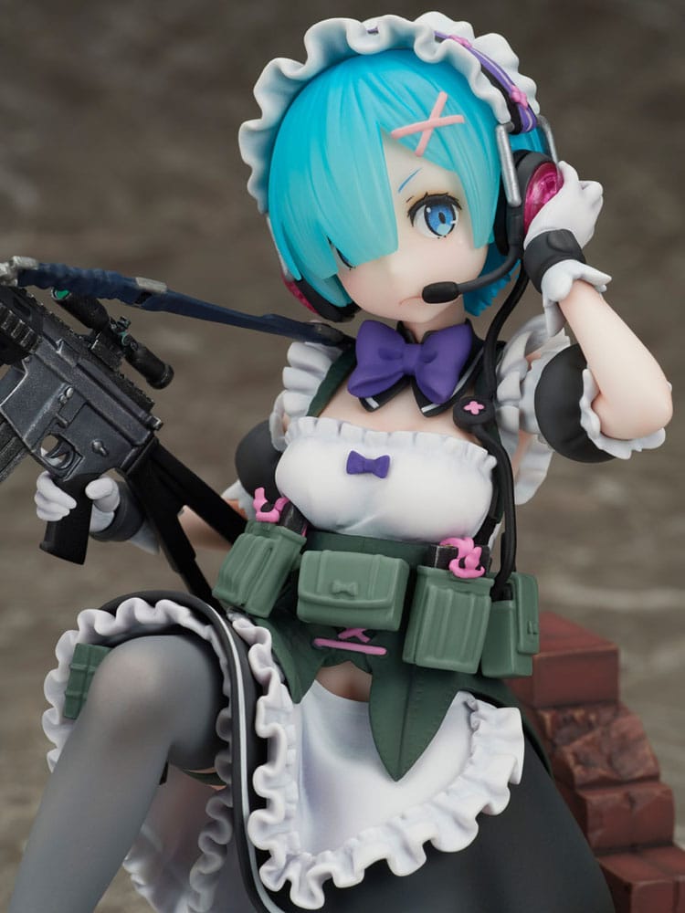 Re:Zero Starting Life in Another World PVC Statue 1/7 Rem Military Ver. 16 cm 4580736409200