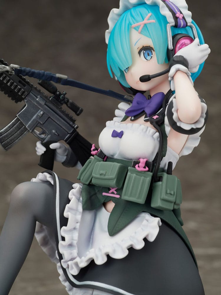 Re:Zero Starting Life in Another World PVC Statue 1/7 Rem Military Ver. 16 cm 4580736409200