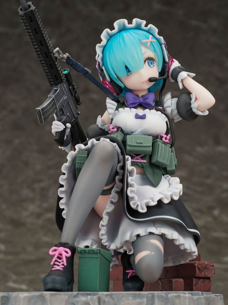 Re:Zero Starting Life in Another World PVC Statue 1/7 Rem Military Ver. 16 cm 4580736409200