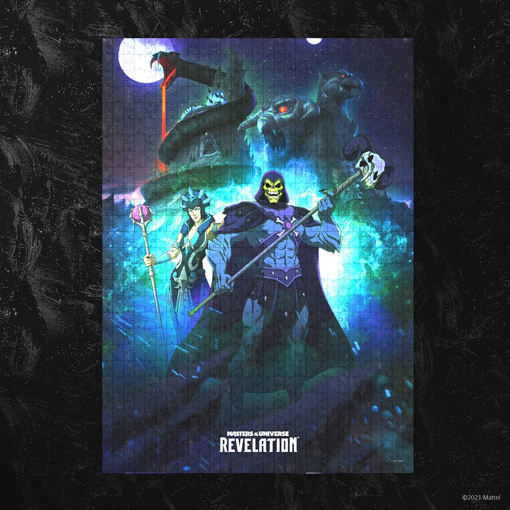 Masters of the Universe: Revelation™ Jigsaw Puzzle Skeletor™ and Evil-Lyn™ (1000 pieces) 4056133023771