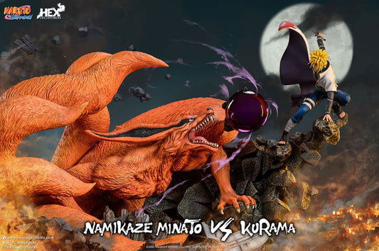 Naruto Shippuden Statue 1/8 Battle of Destiny Namikaze Minato vs Kurama 59 cm 6974281170032